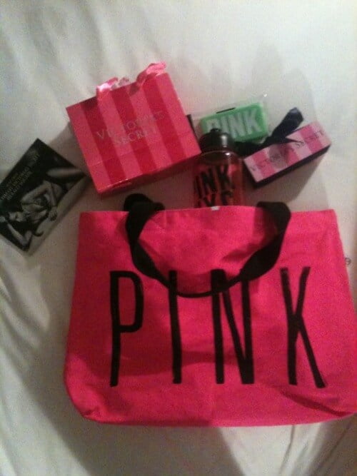 Sac à Cosmétiques Victoria's Secret Fashion Show 2012 – édition Limitée Noir Et Argent