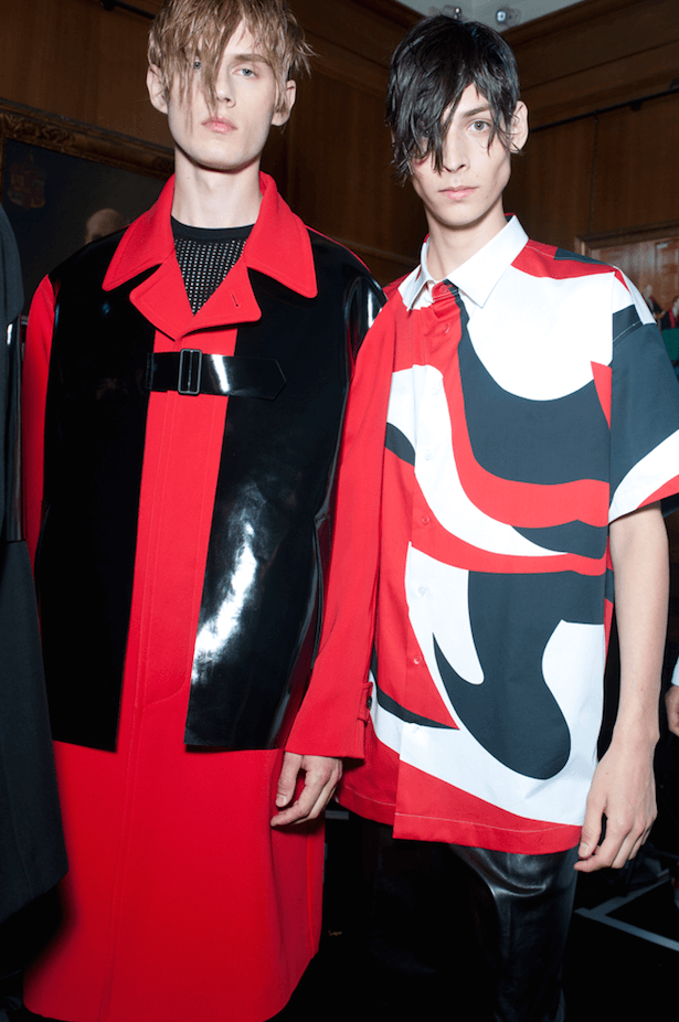 Alexander Mcqueen London Collections Men Spring Summer 2015 Backstage