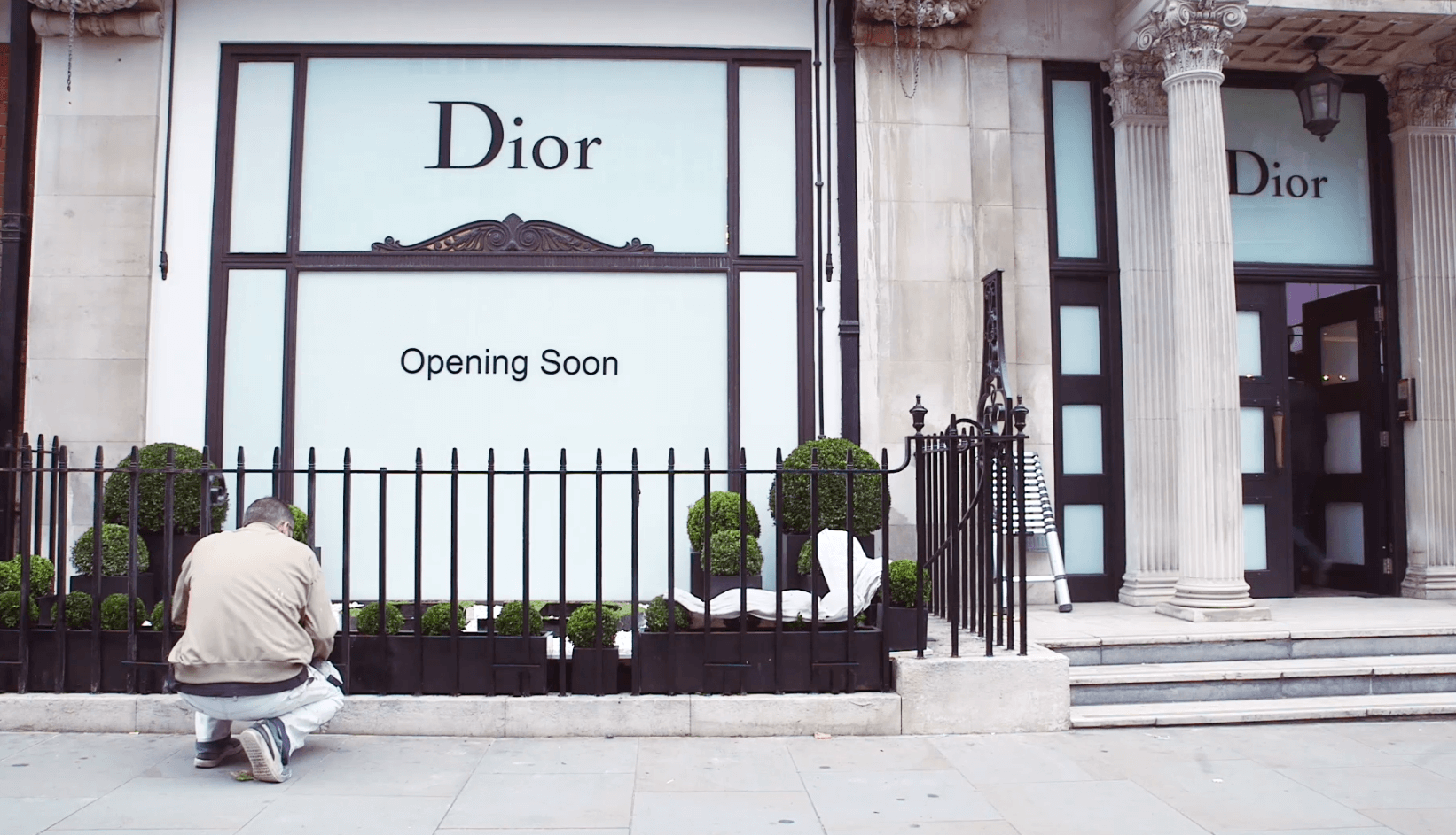 DIOR POP UP: MOUNT STREET