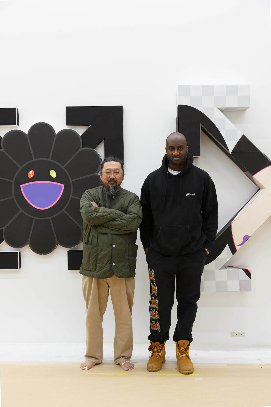 We Speak To Virgil Abloh About His Latest Collaboration With Takashi  Murakami For London's Gagosian - 10 Magazine