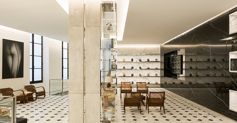 YVES SAINT LAURENT PARIS rive gauche イブ サンローラン パリス ITALY製 2004s トムフォード期 ローズ レザーブレスレット チョーカー Saint Laurent Rive Droite | Paris - Artguide \u2013 Artforum International