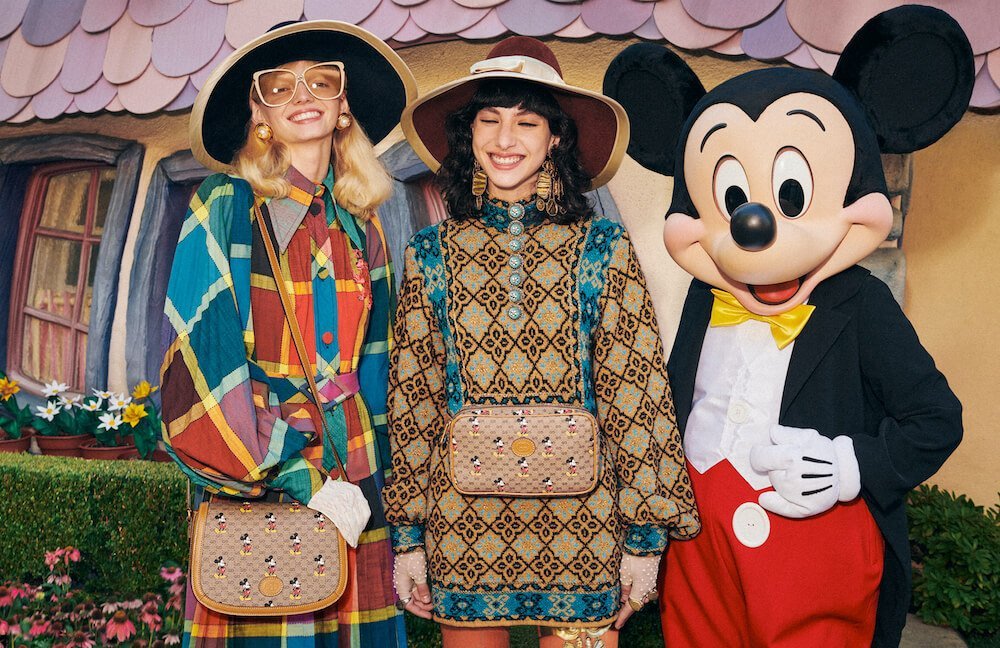 gucci mickey mouse collection