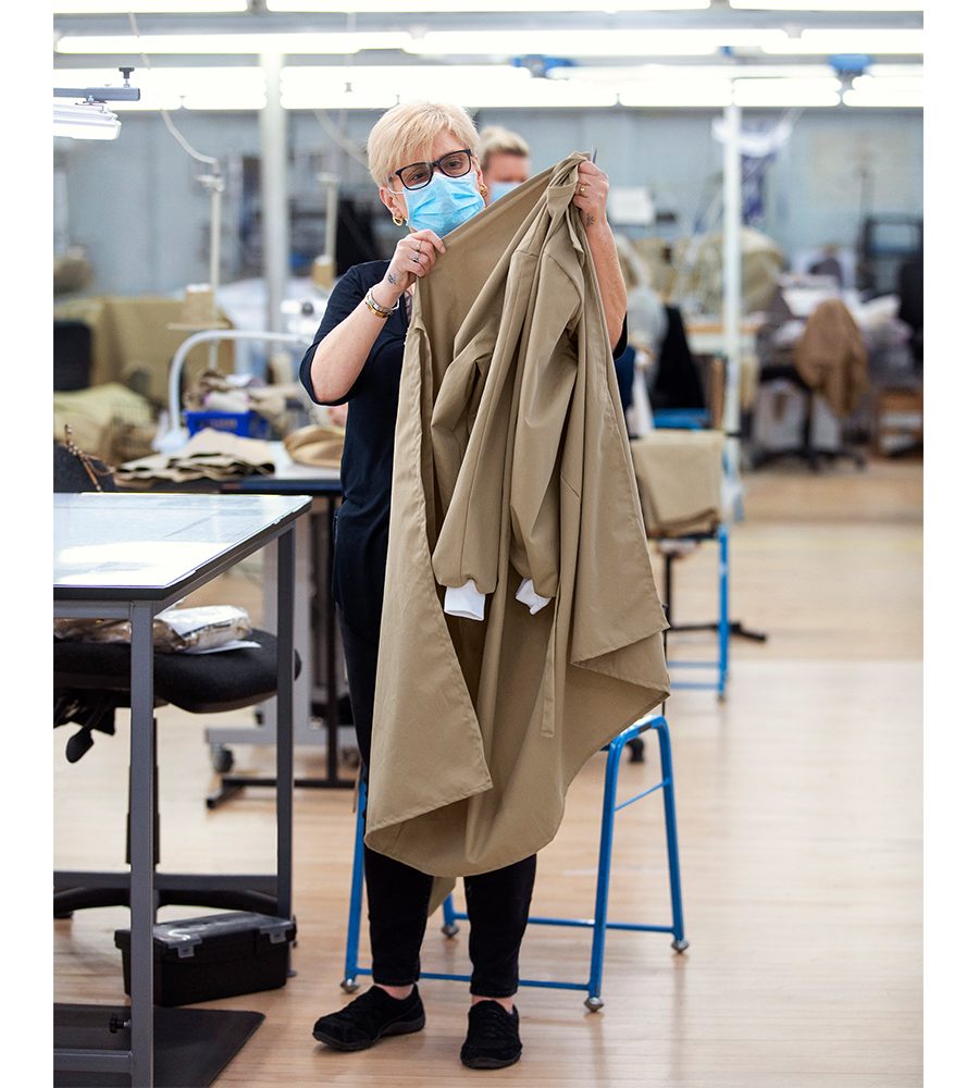 Step Inside Burberry's Castleford Factory Where The Brand Is Supporting The  Battle Against Covid-19 - 10 Magazine