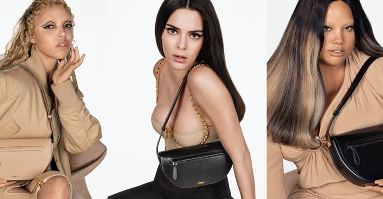 Kendall Jenner joins forces with FKA twigs for new Burberry Olympia bag  campaign