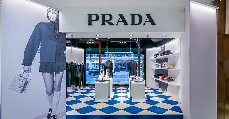 Harrods - This just in, our First Floor Prada pop-up has been colourfully  stamped with the Symbole. The fun triangle motif marks the energetic  accessories collection dedicated to Summer. Mixing watermelon pinks