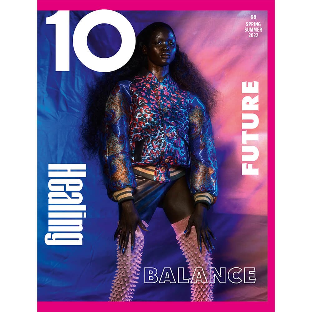 Anyiel Majok Wears Louis Vuitton For The Final Cover Of 10 Magazine Issue  68 - 10 Magazine