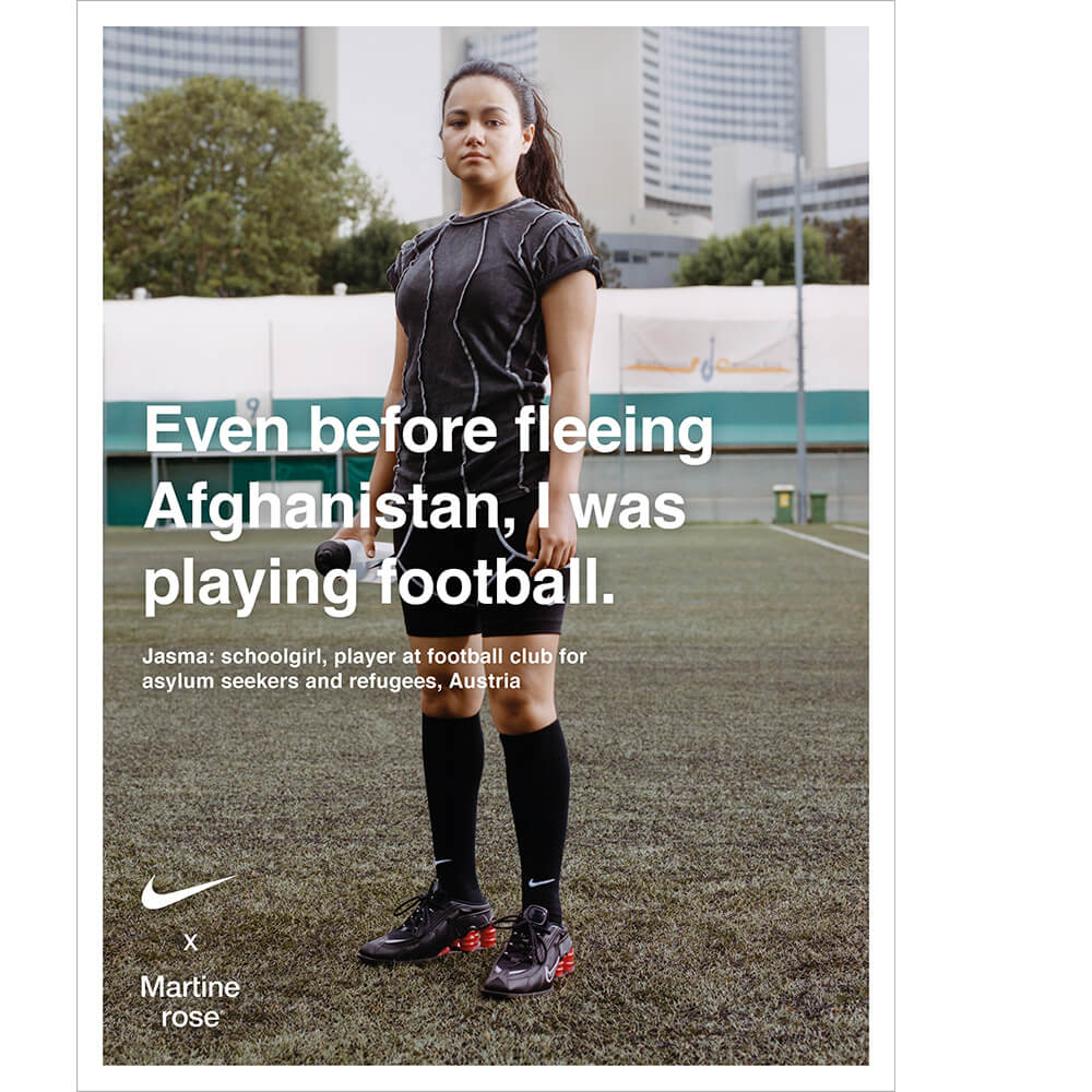 Martine Rose and Nike celebrate the women in football