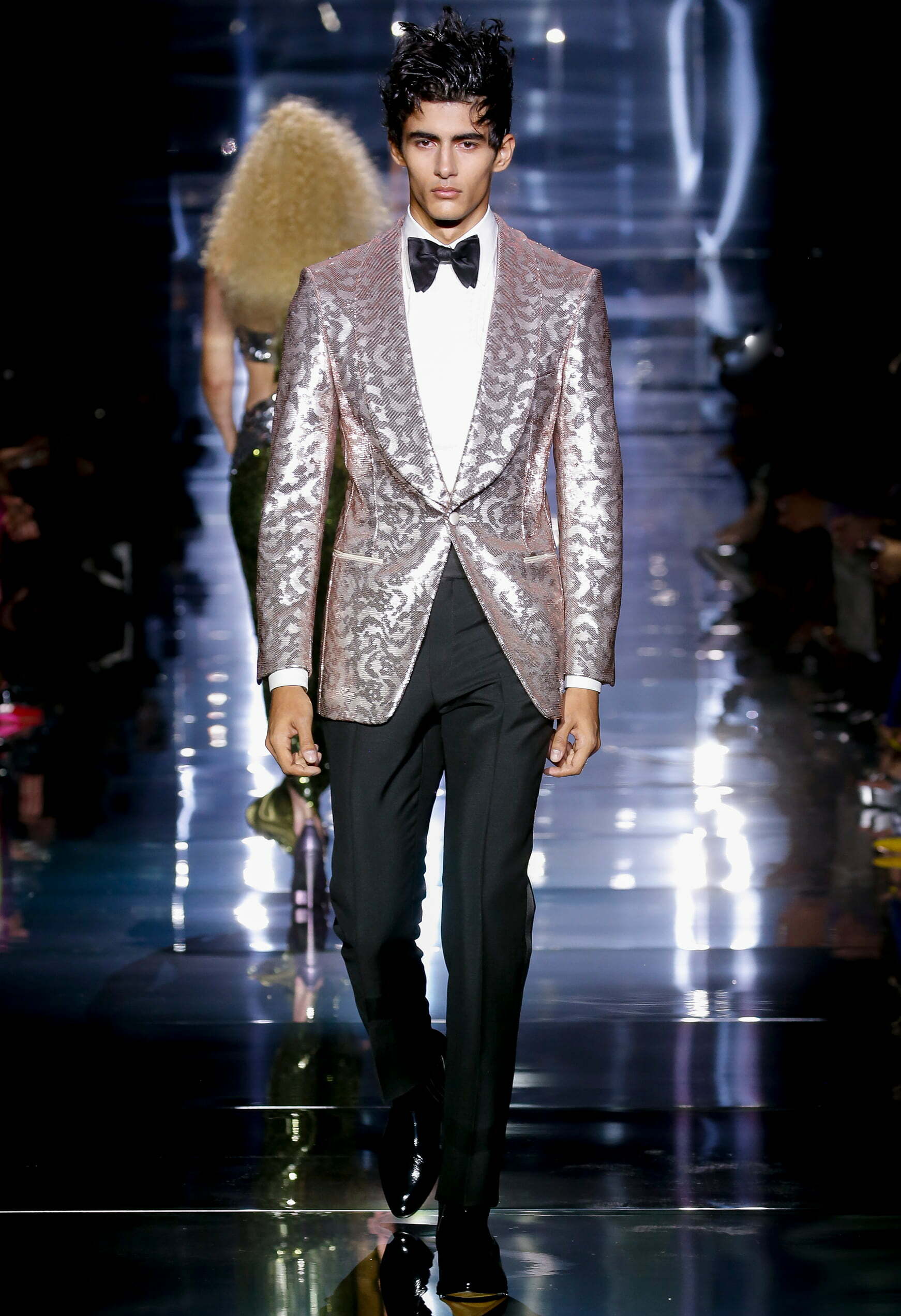Tom Ford's Men's Runway Show Brings a Touch of '80s Hollywood to NYFW