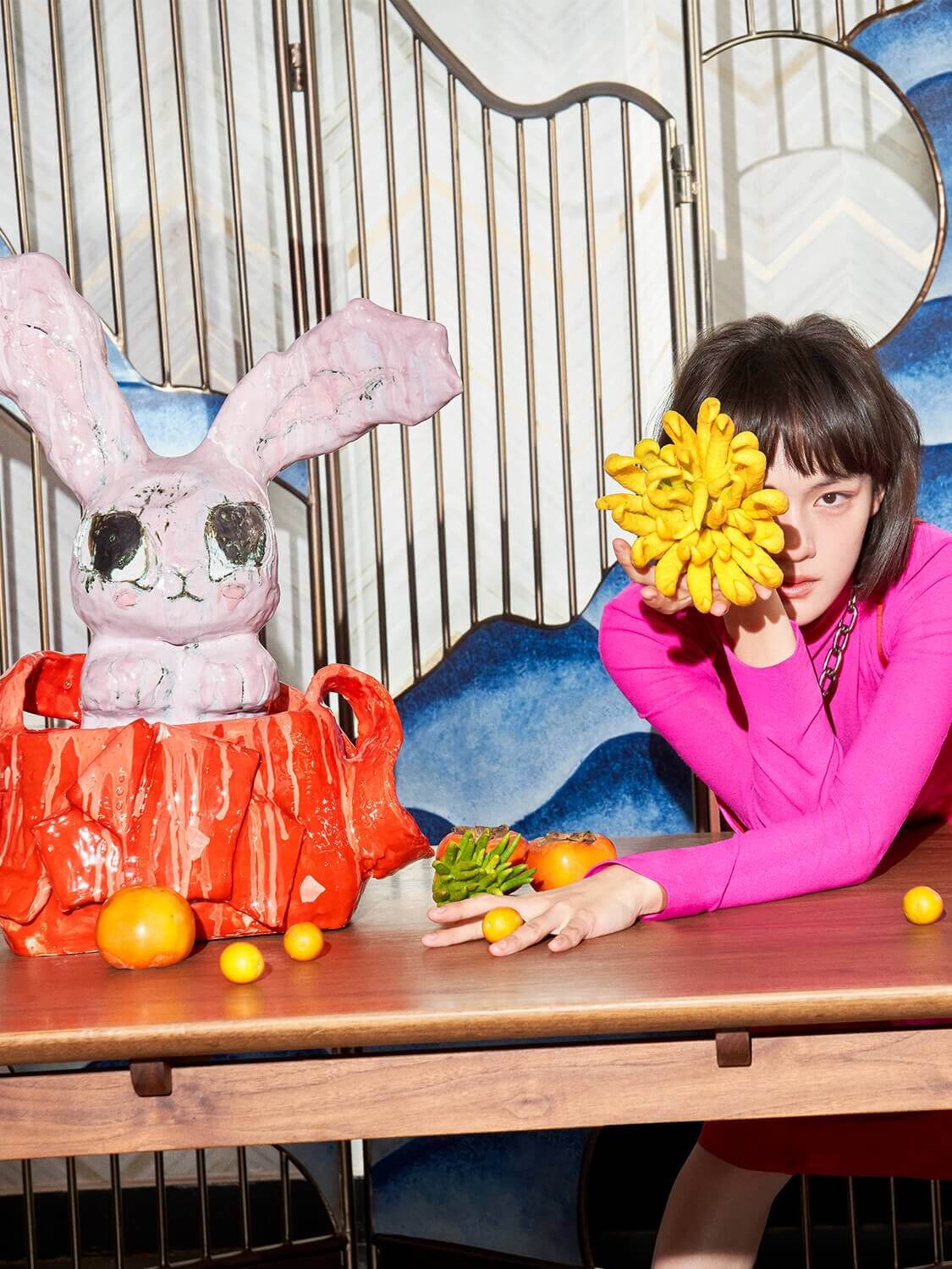 Adorable bunny accessories from LOEWE's Year of the Rabbit capsule  collection