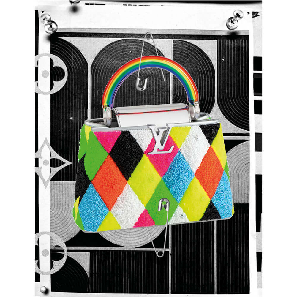The fourth chapter of Louis Vuitton Artycapucines bag collection