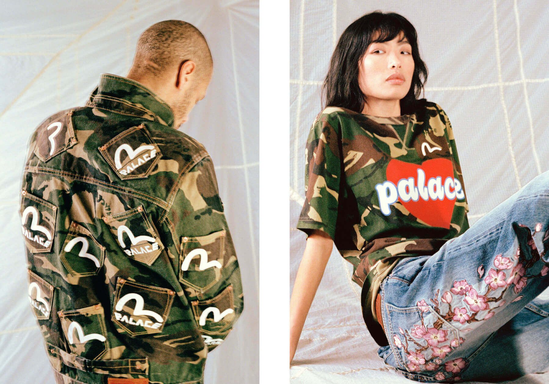 Palace Reunites With Evisu For Their Third And Final Collaboration