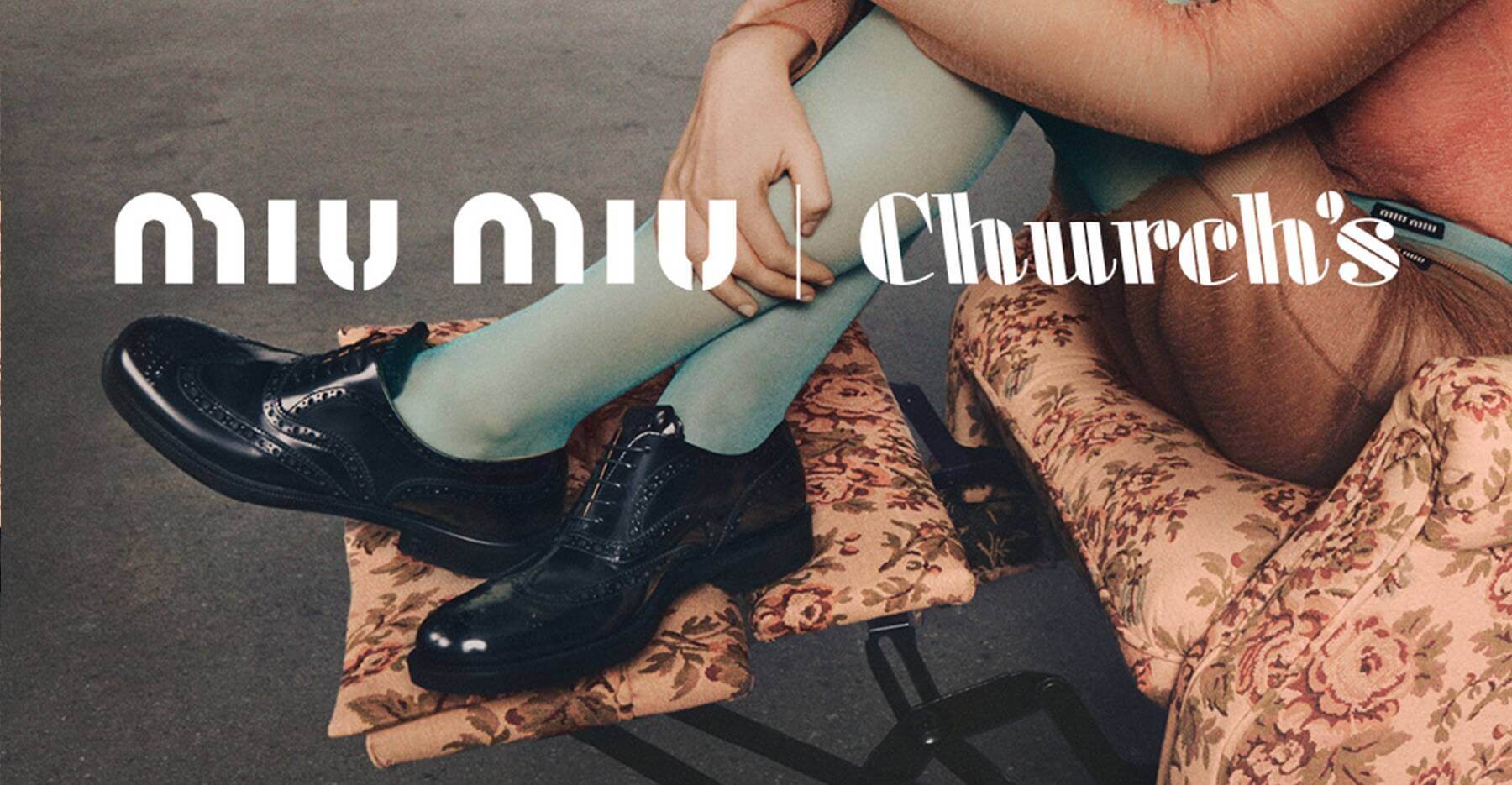 Miu Miu And Church's Come Together For A Collection Of