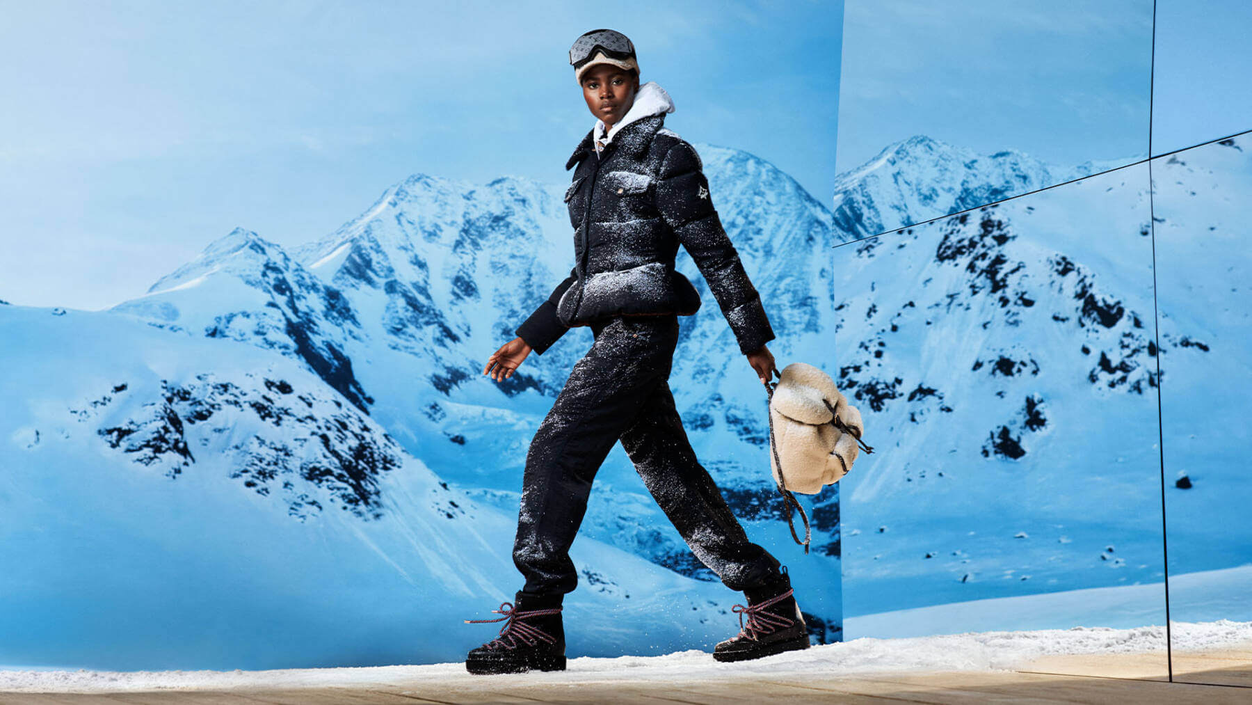 Louis Vuitton 'Snow' Jumps Between The Slopes And Street Style