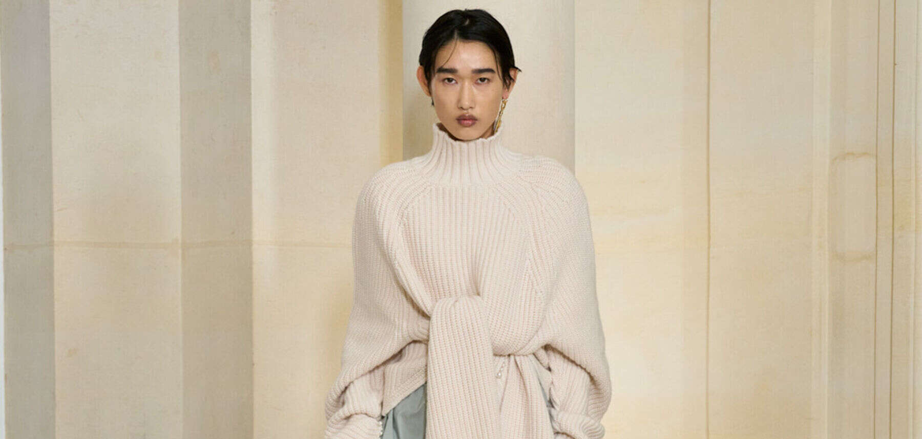 CARVEN - CARVEN ニット ホワイト Carven: Ready-To-Wear SS26 - 10 Magazine