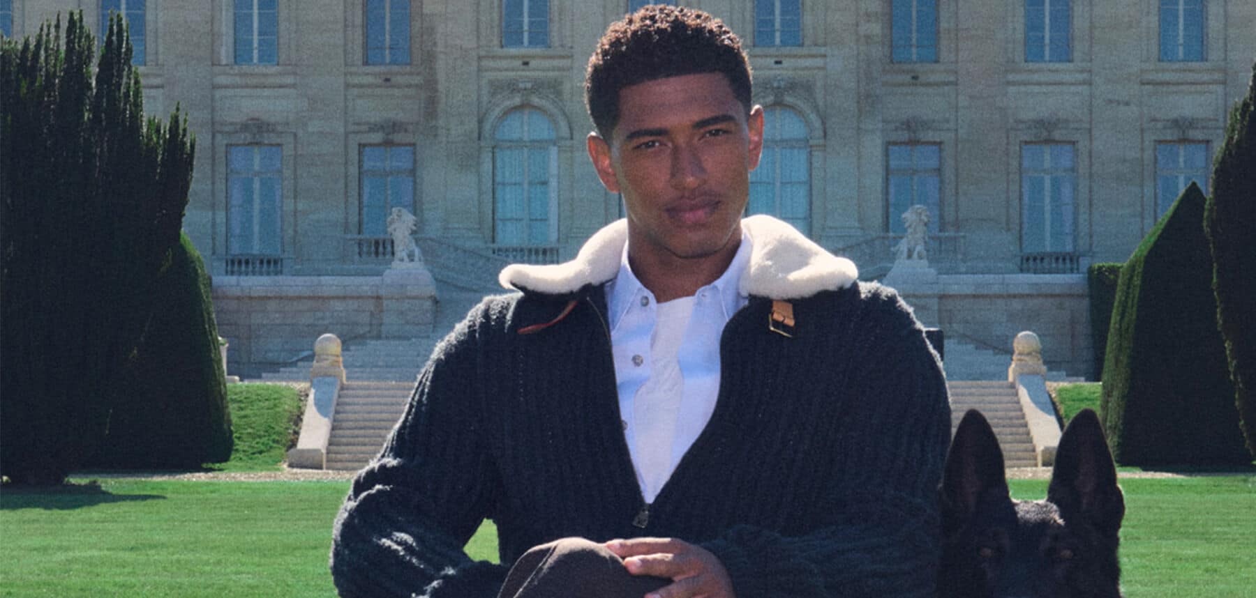 Jude Bellingham, Callum Turner en viervoeters schitteren in de nieuwste campagne van Louis Vuitton