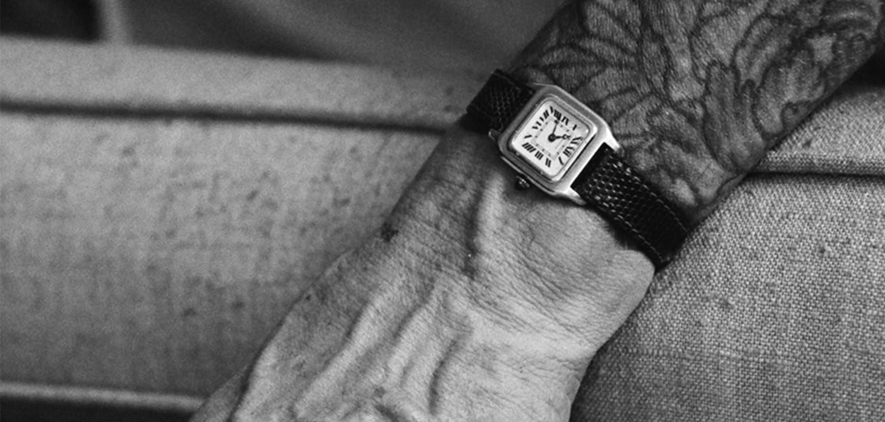 Ik en mijn horloge: Stefano Pilati op zijn eerste editie 1925 Santos de Cartier